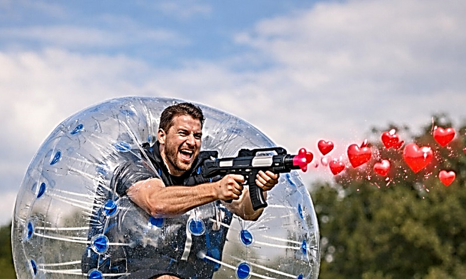 Macht BubbleSoccer kriegstüchtig?