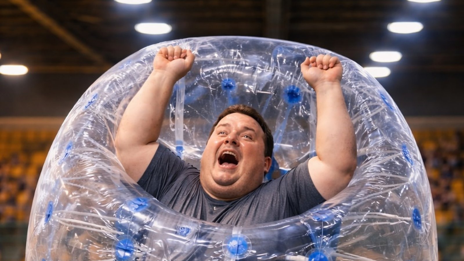 BubbleSoccer hat auch Grenzen – aber immer eine Lösung